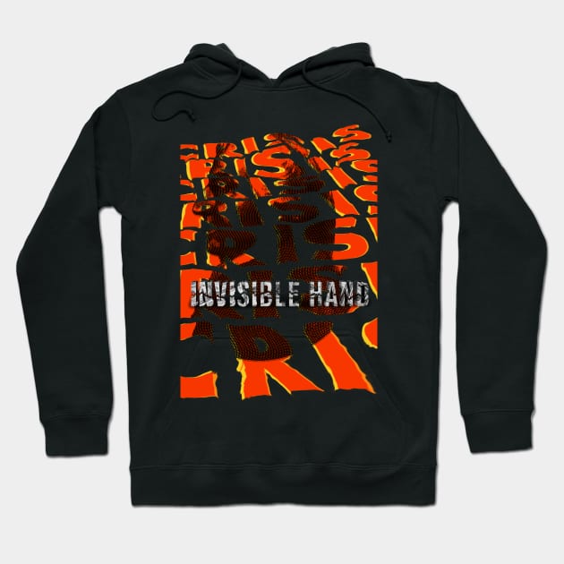 Invisible Hand Of Capitalism Hoodie by Raimondi